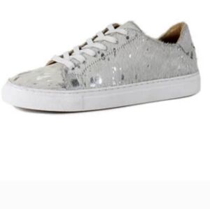 Diba True, Gizz Mo Sneaker, Grey/Silver, Size 7.5